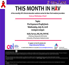 This Month in HIV: Pre-Exposure Prophylaxis